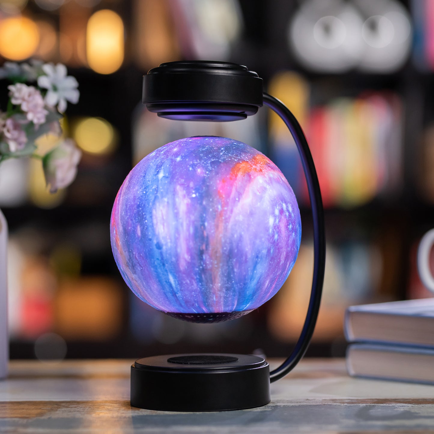 Magnetic Levitation Moon Bluetooth Speaker