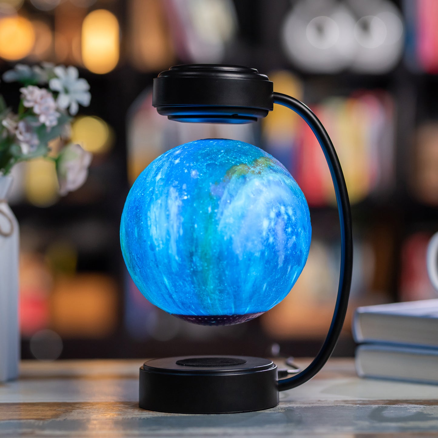 Magnetic Levitation Moon Bluetooth Speaker