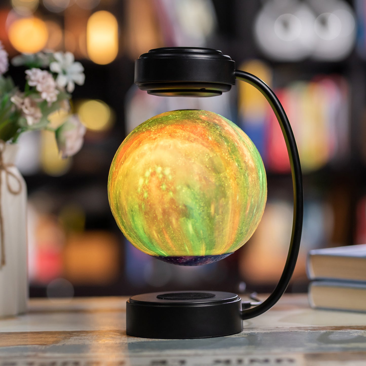 Magnetic Levitation Moon Bluetooth Speaker