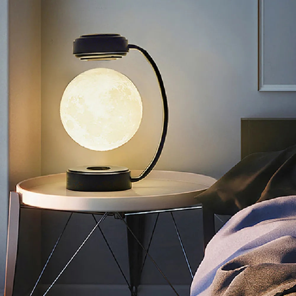 Magnetic Levitating 3D Printer  Moon Lamp