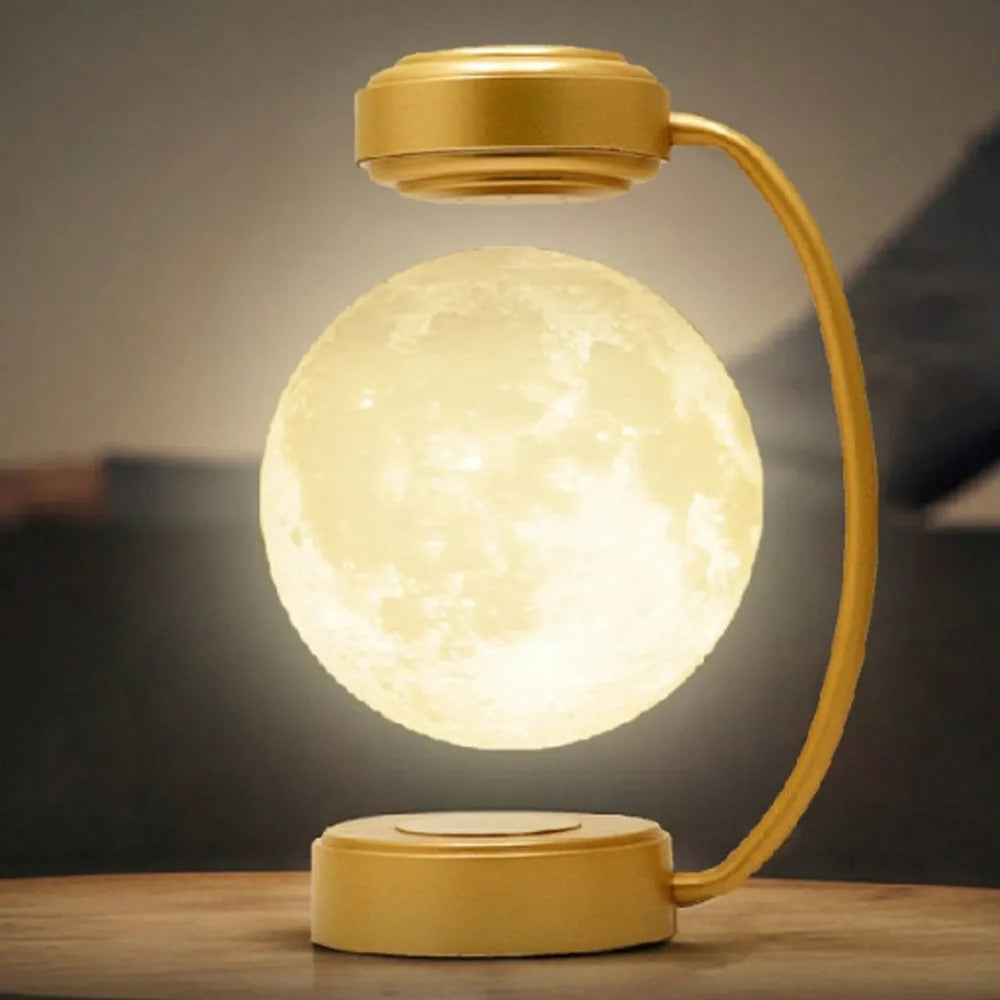 Magnetic Levitating 3D Printer  Moon Lamp