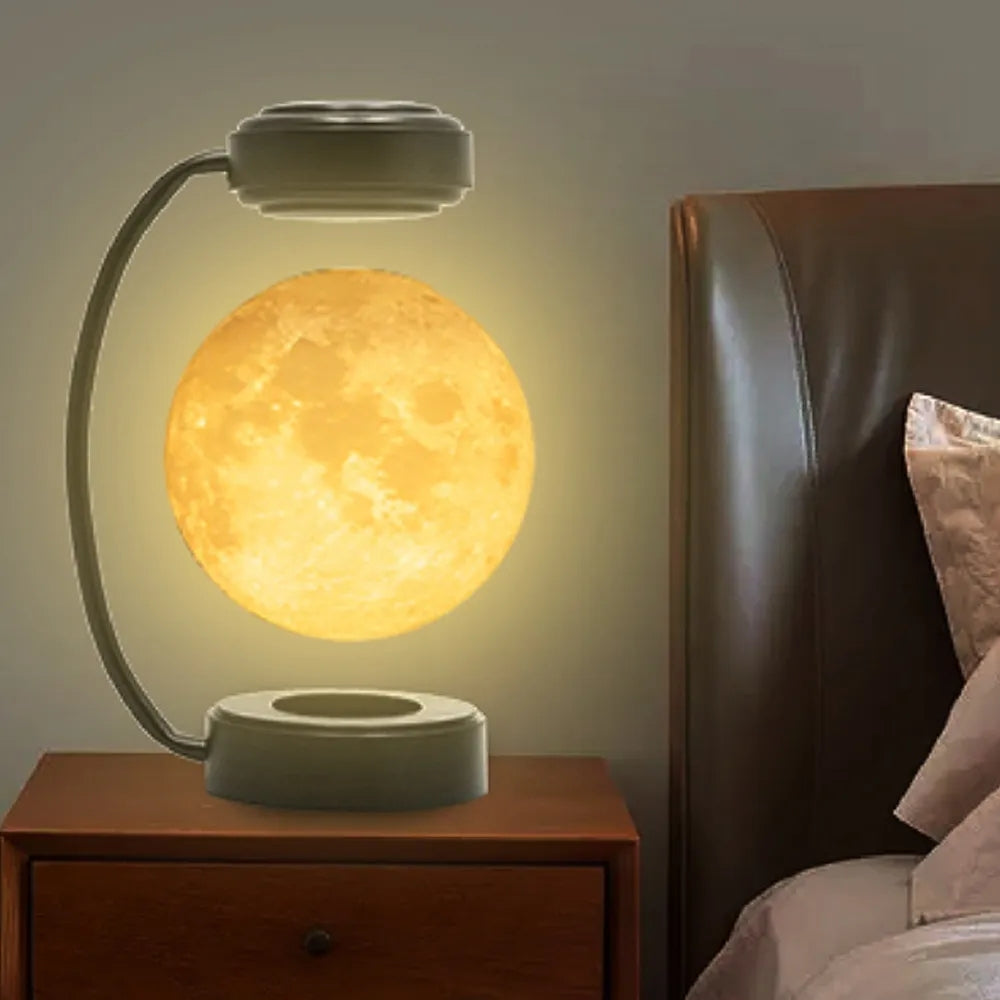 Magnetic Levitating 3D Printer  Moon Lamp