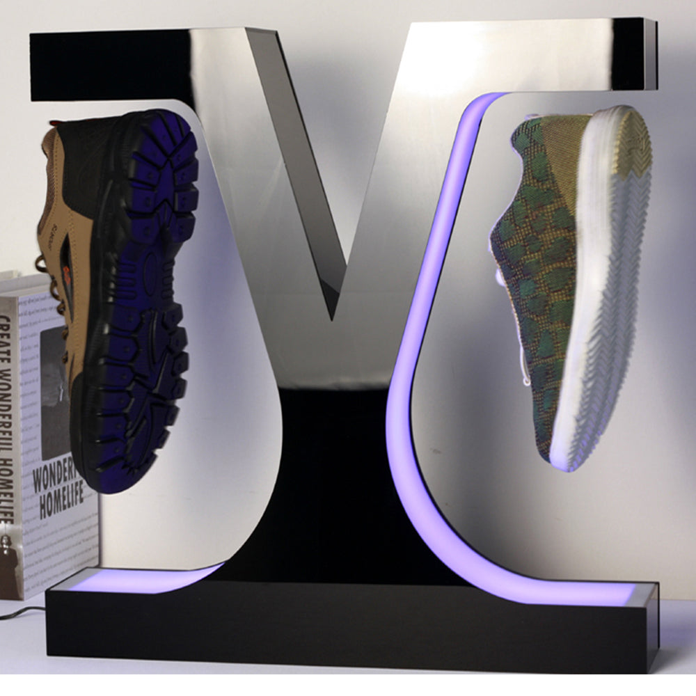 X-Type Magnetic Levitation Shoe Display