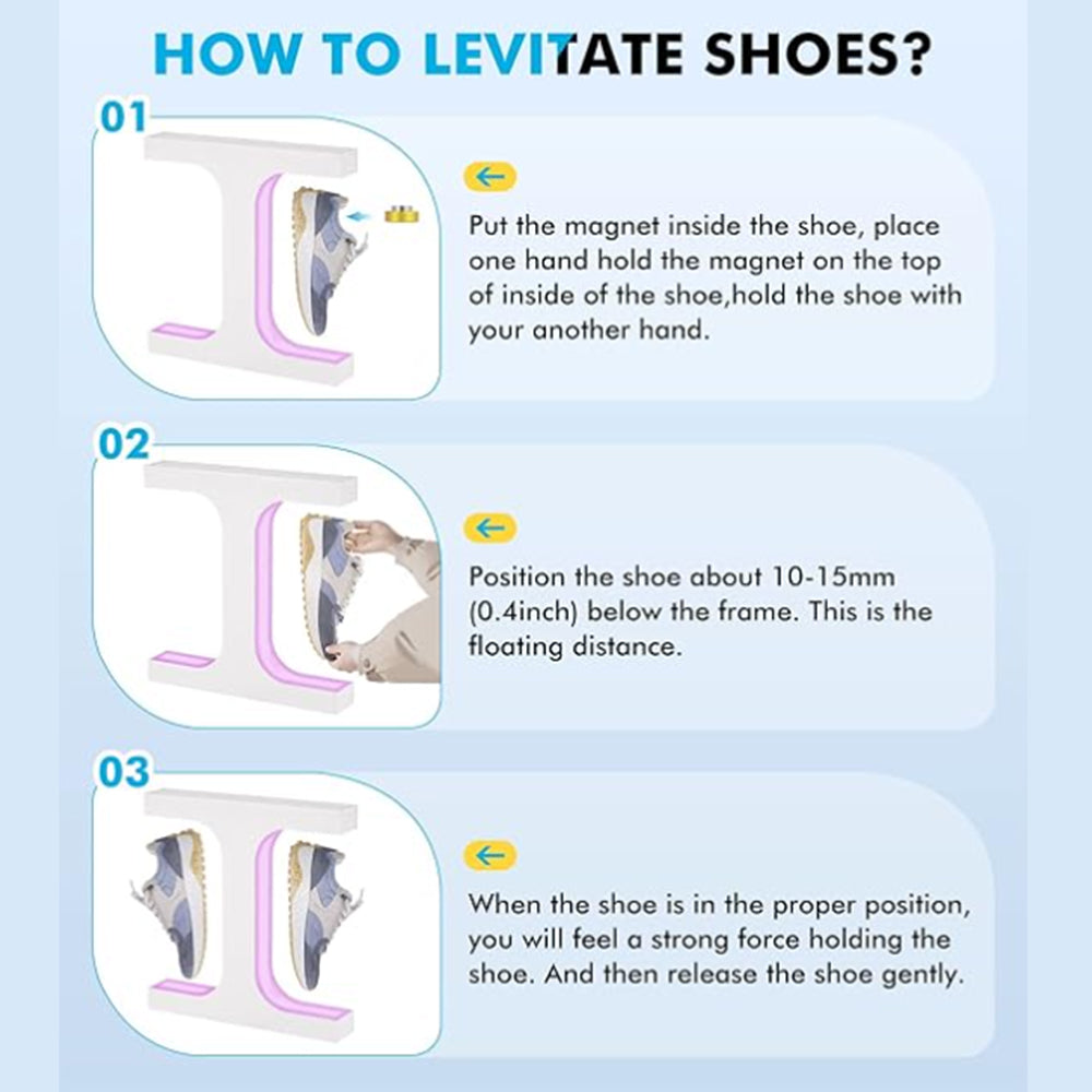 I-Type Magnetic Levitation Shoe Display