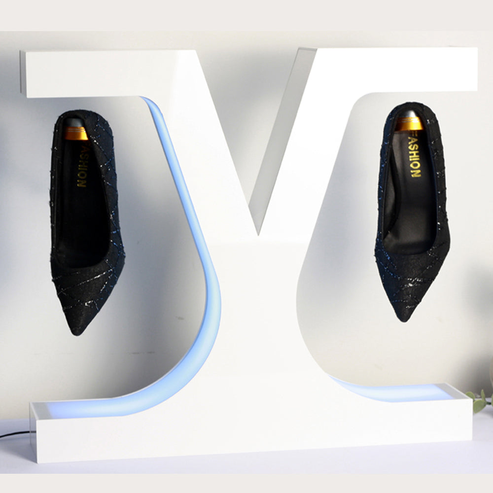 X-Type Magnetic Levitation Shoe Display