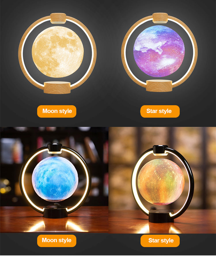 Magnetic Levitation Moon Bluetooth Speaker