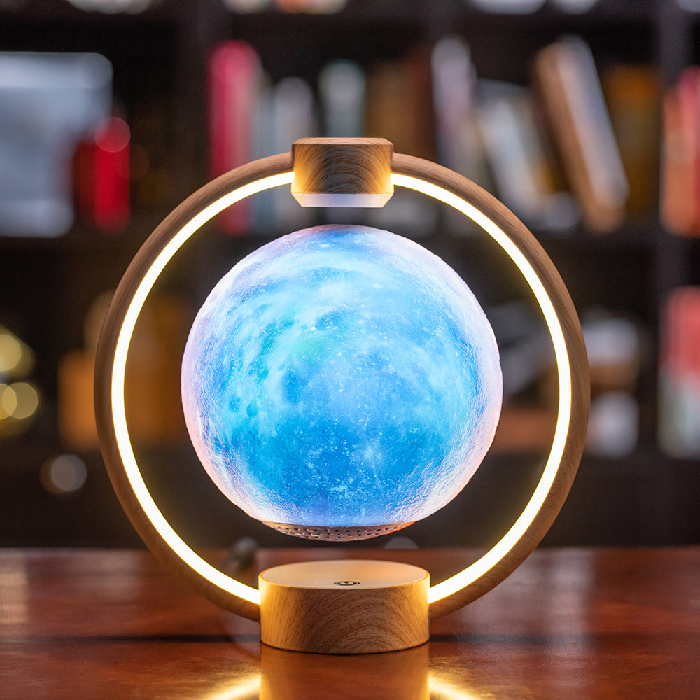 Magnetic Levitation Moon Bluetooth Speaker