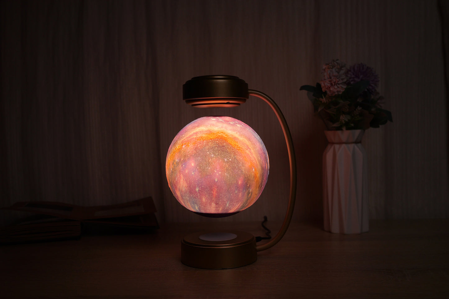 Magnetic Levitation Moon Bluetooth Speaker