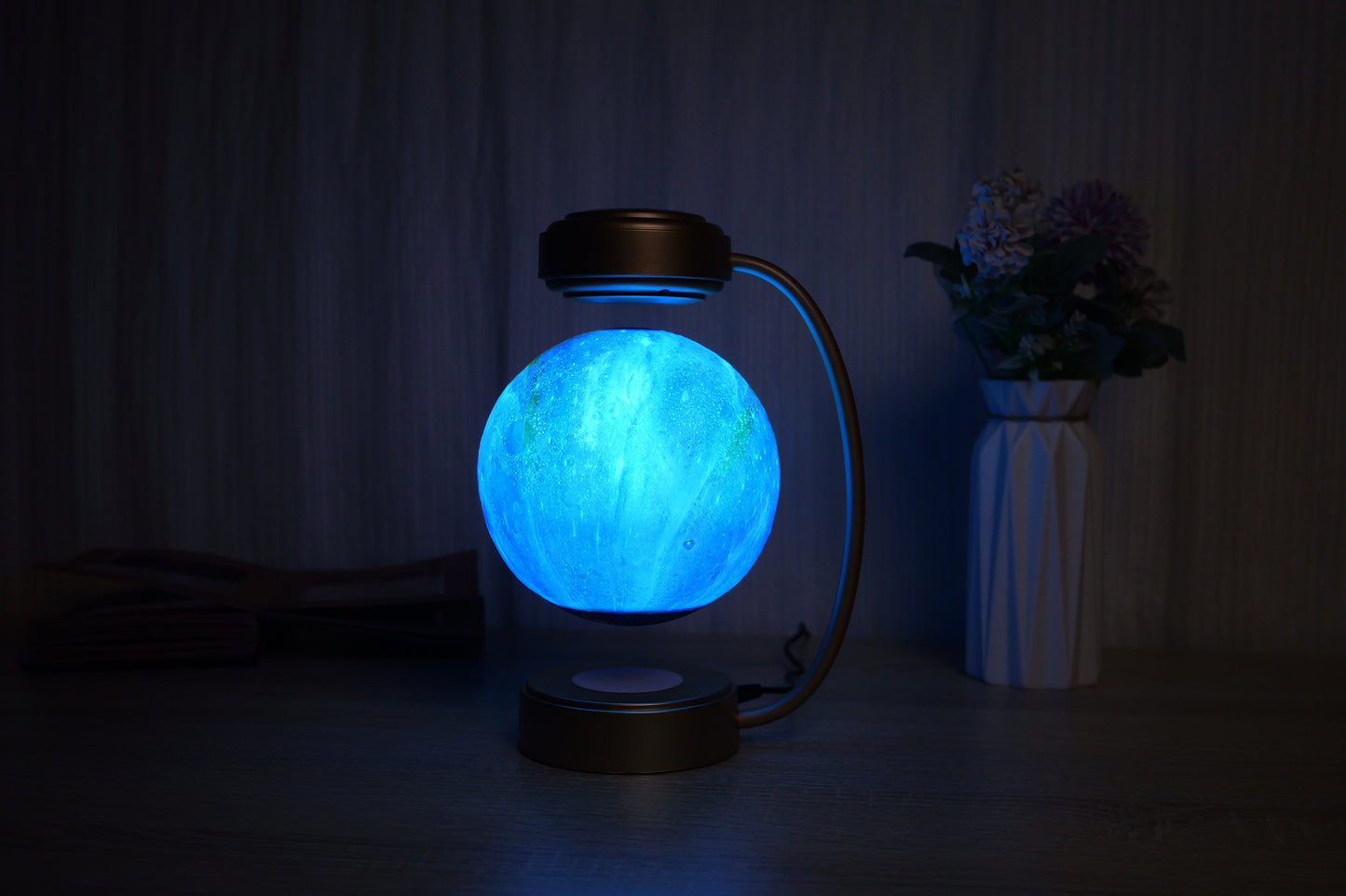 Magnetic Levitation Moon Bluetooth Speaker