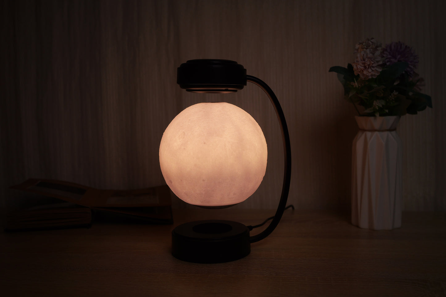 Magnetic Levitation Moon Bluetooth Speaker