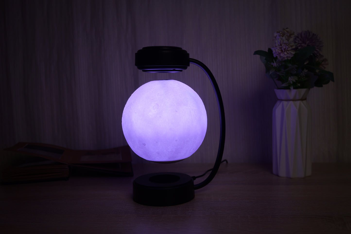 Magnetic Levitation Moon Bluetooth Speaker