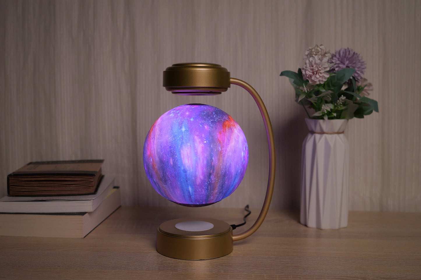 Magnetic Levitation Moon Bluetooth Speaker